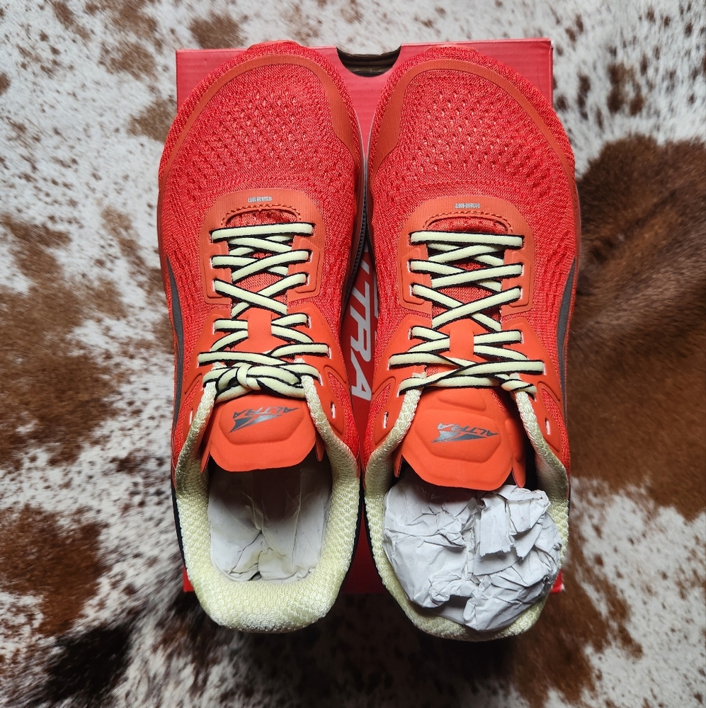 Altra Torin 5 Orange Mens 7.5 Running Shoes